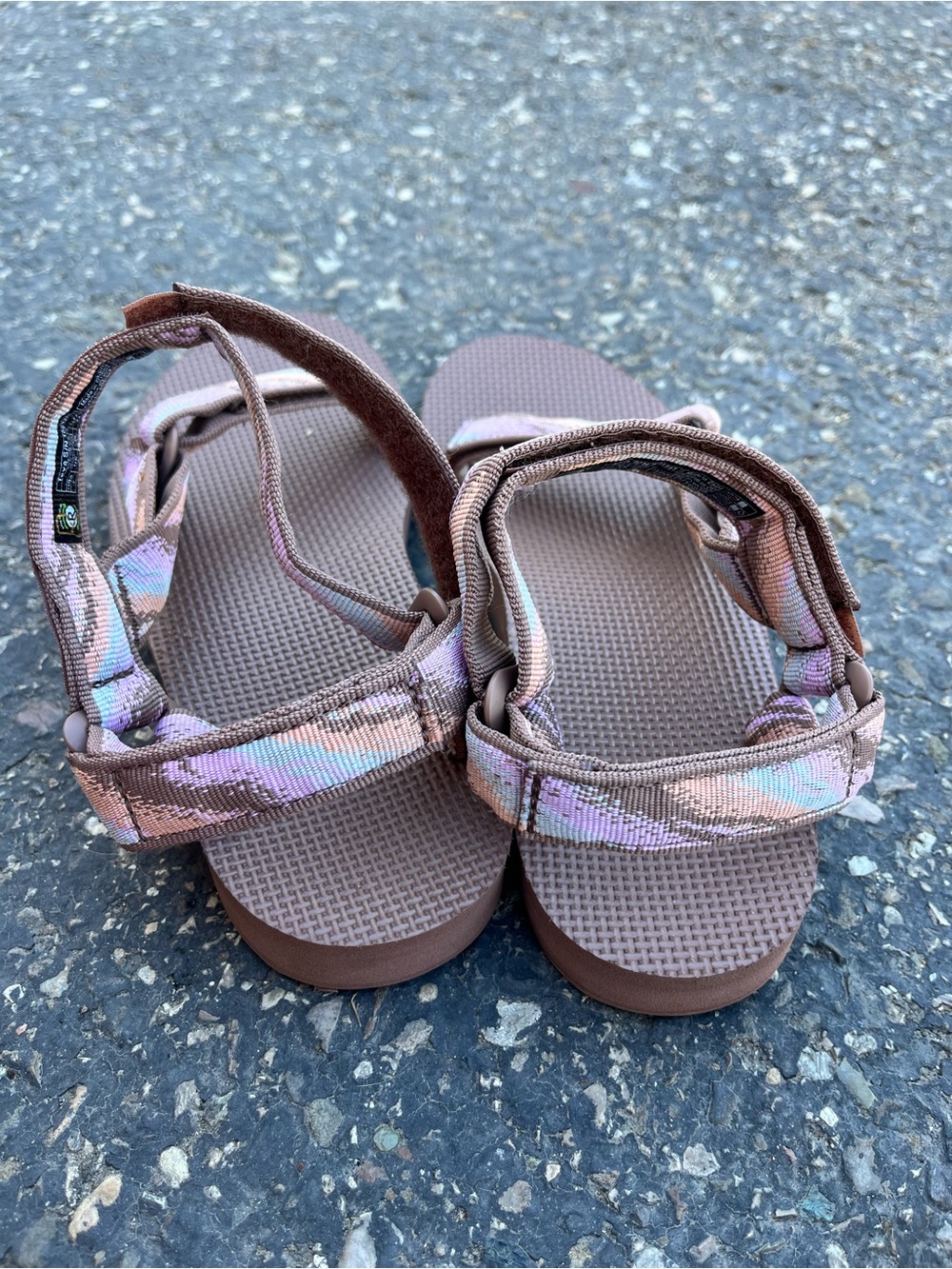 Teva Women's Iridescent Rose Strap Sandals - Picture 3 of 4